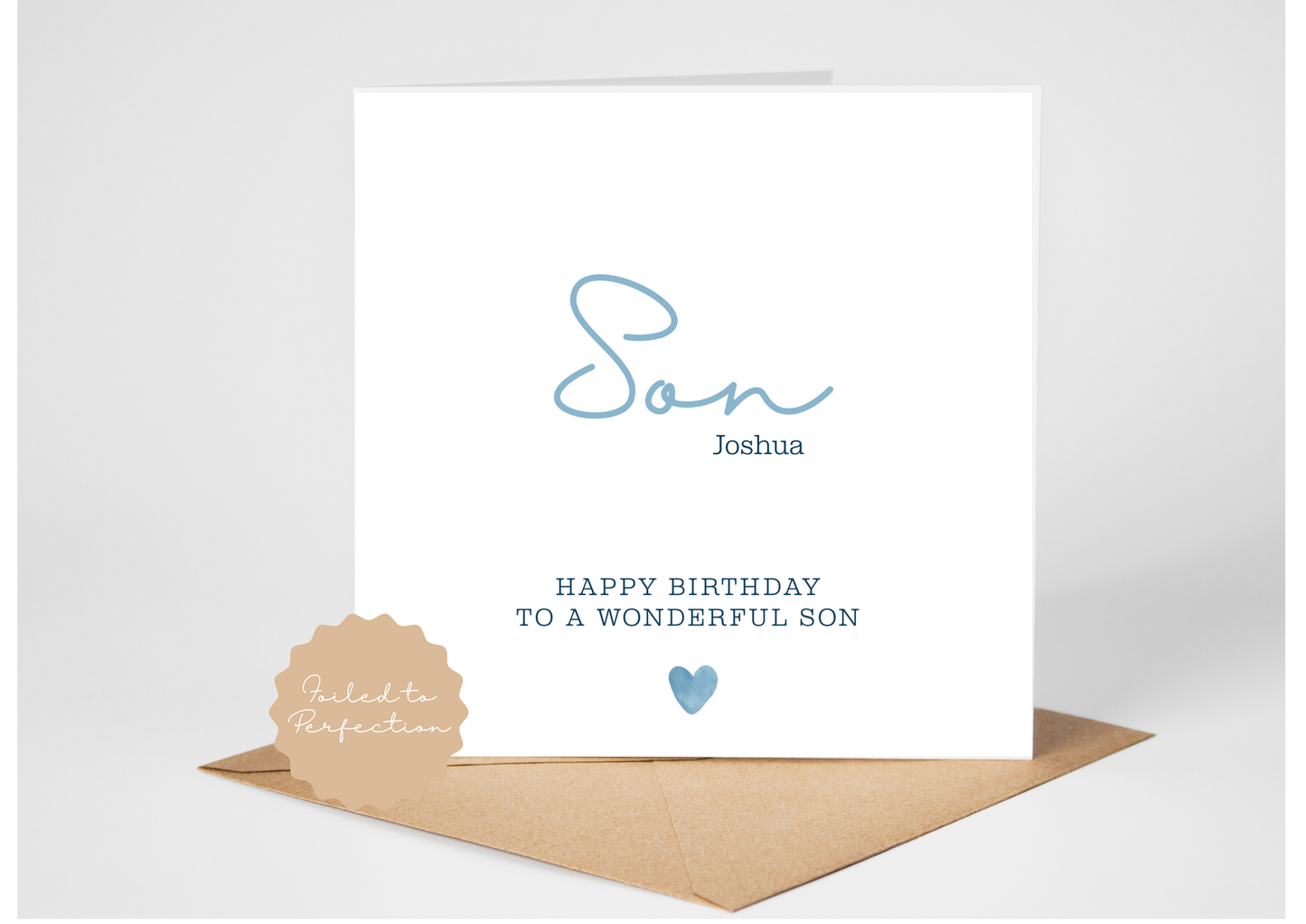 Son Birthday Card